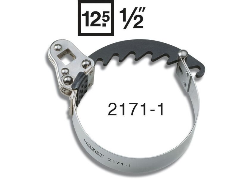 Klíč na olejové filtry s pohonem 1/2