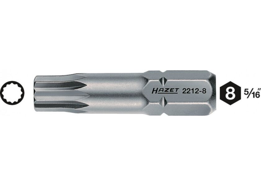 Nástavce (bity) 2212-10 Hazet - HA056439