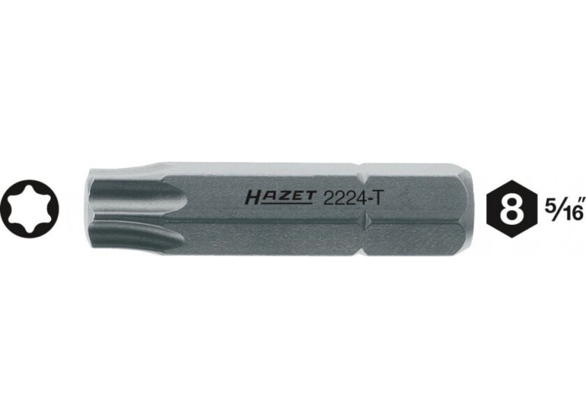 Nástavec(bit) TORX® 2224-T45 Hazet - HA015177