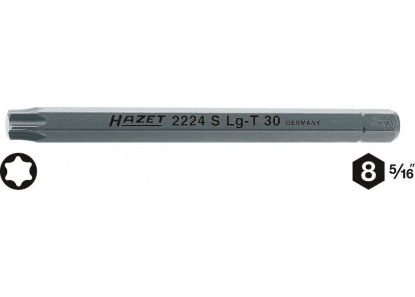 Nástavec(bit) TORX® 2224SLG-T30 Hazet - HA015245