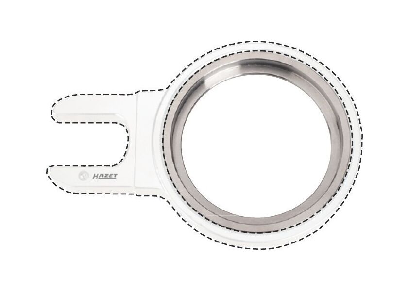 Vymedzovací krúžok pre upínaciu dosku 4900-243 Hazet - HA162932