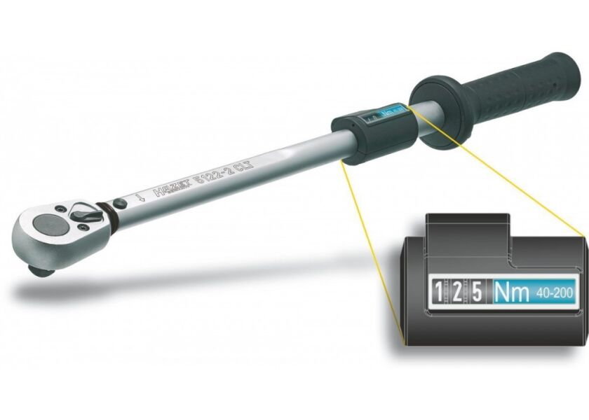 Momentový kľúč - SYSTÉM 5000 CLT - ± 4% presnosť vypnutia 5121-2CLT Hazet - HA104215