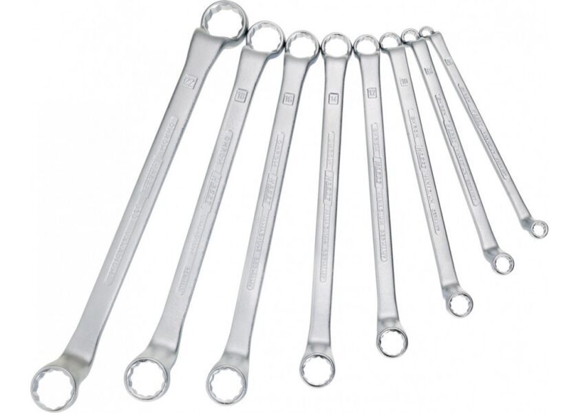 Sada obojstranných prstencových kľúčov 630/8 Hazet - HA026654