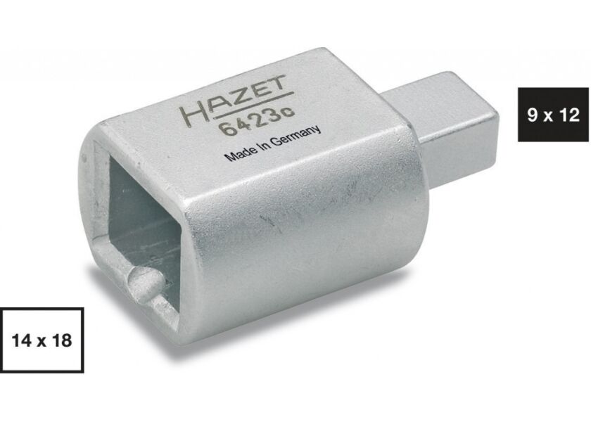 Nástrčný adaptér, 14 x 18 mm x 9 x 12 mm, 6423C - HA027934
