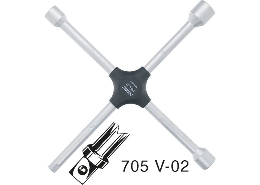 Křížový klíč 705V-02 Hazet