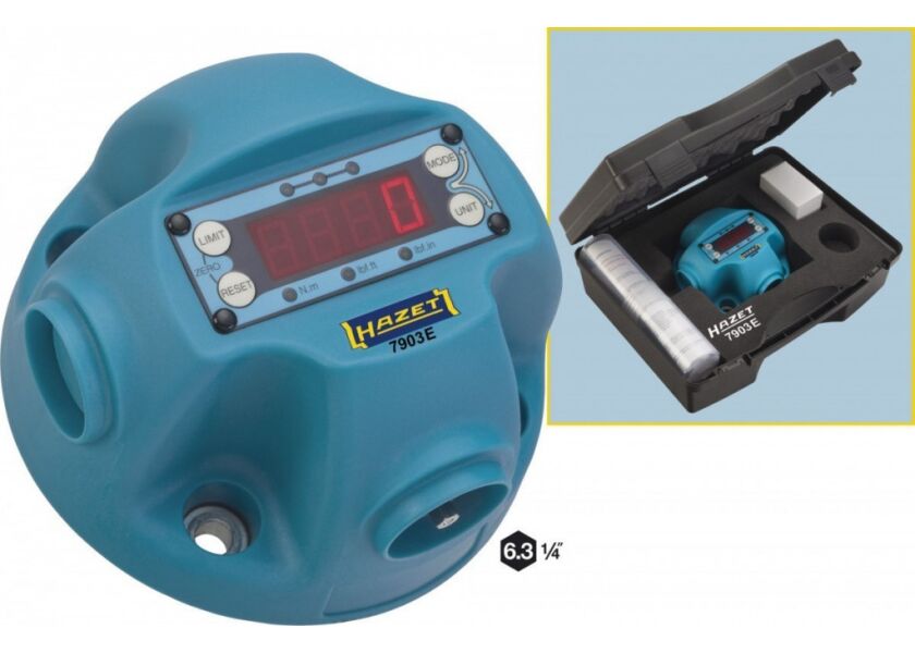 Elektronický tester uťahovacieho momentu 1-25 Nm 7903 Hazet - HA167425