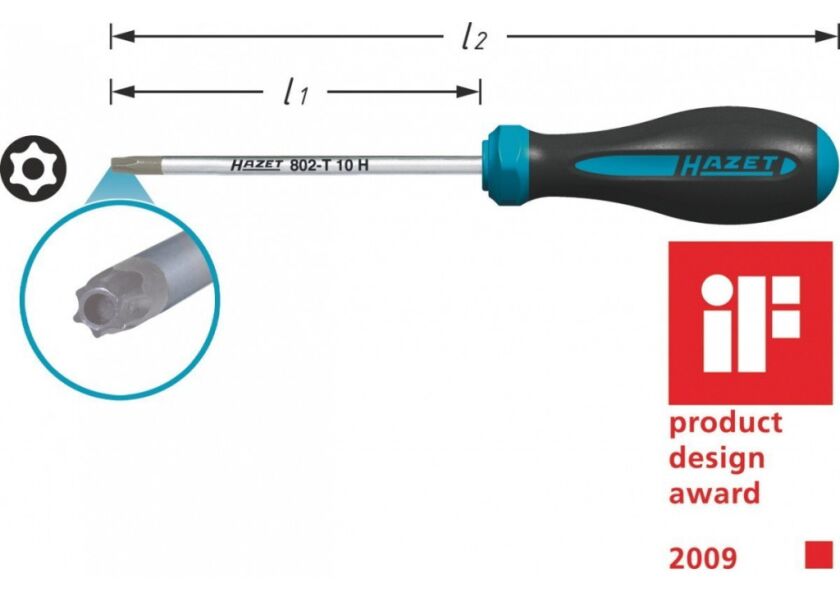 Šroubováky HEXAnamic® TORX® 802-T15H Hazet