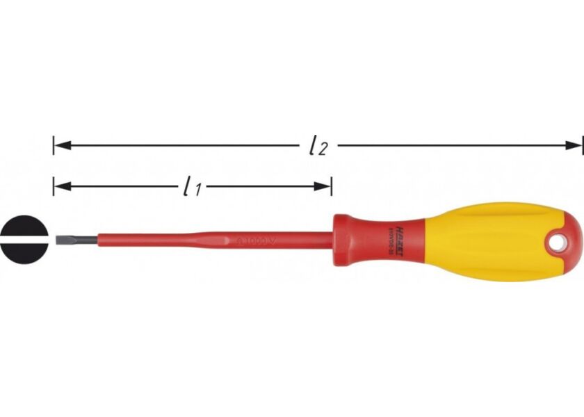 Elektrikářský šroubovák 810VDE-35 Hazet