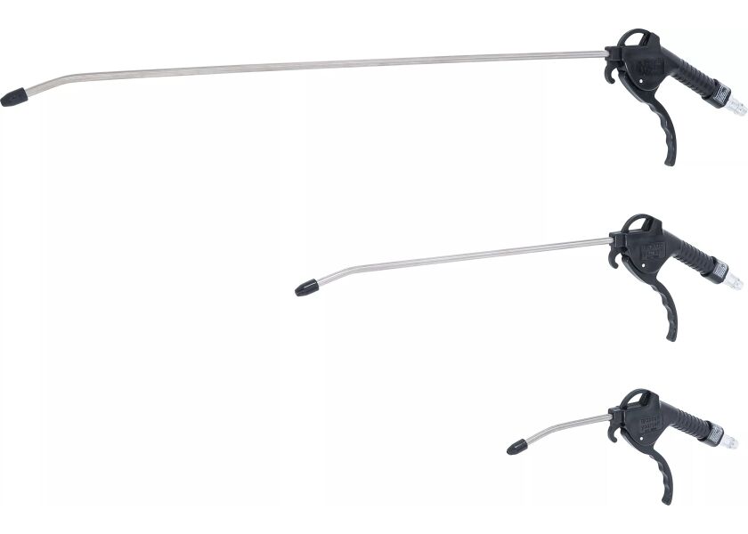 Pneumatické ofukovacie pištole, 110/300/500 mm, sada 3 ks, BGS 3294 - B3294