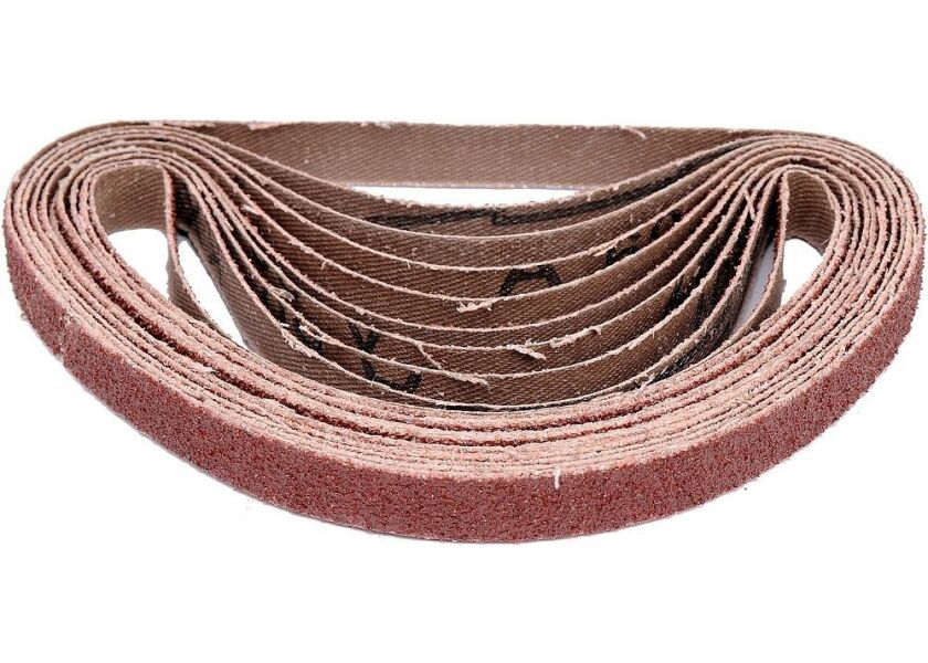 Brúsny pás 10 x 330 mm, P100, 10 ks - YT-09745