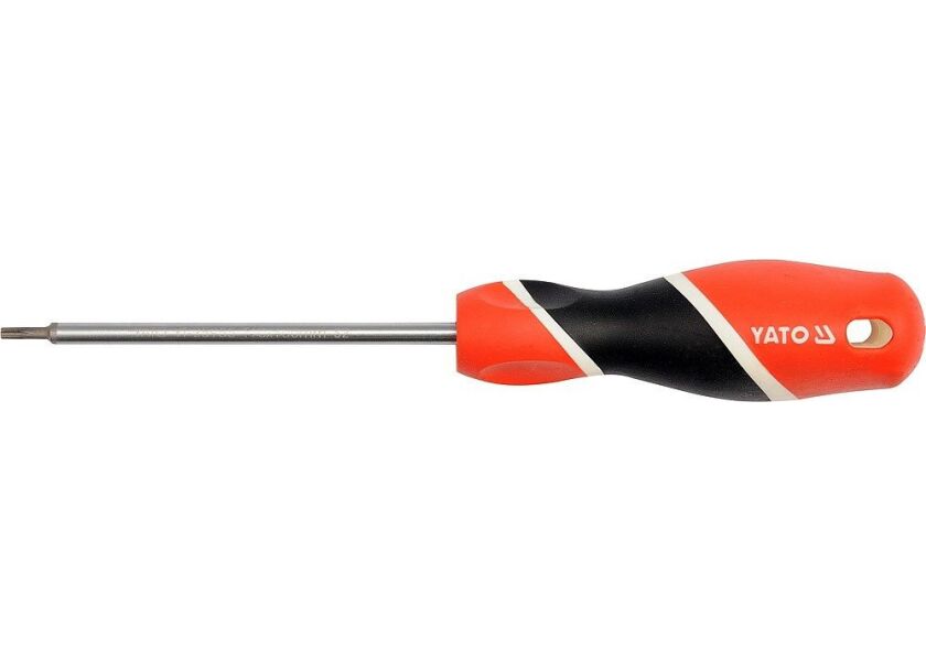 Šroubovák TORX T10 x 100 mm, magnetický s otvorem YT-25955