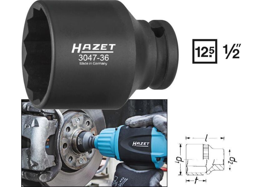 Nástrčná hlavica 1/2