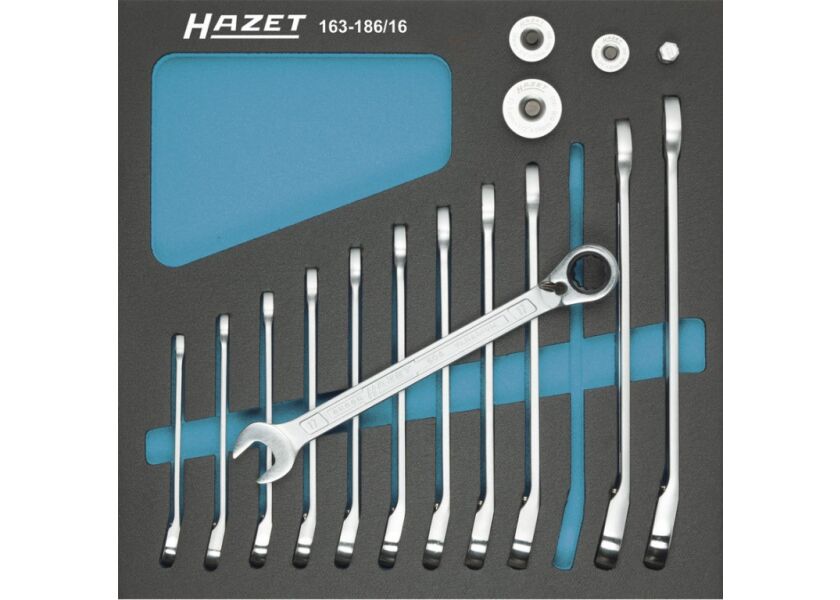 Sada račňových očkoplochých kľúčov 16 ks 163-186/16 - HA162253