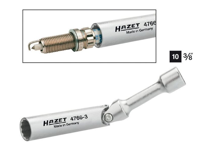 Kľúč 14mm na zapaľovacie sviečky s kĺbom 4766-3 - HA199976