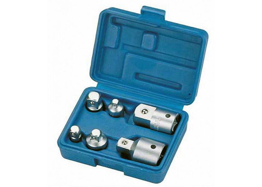 Sada 6 adaptérov pre račne a nástrčné hlavice - FD1119