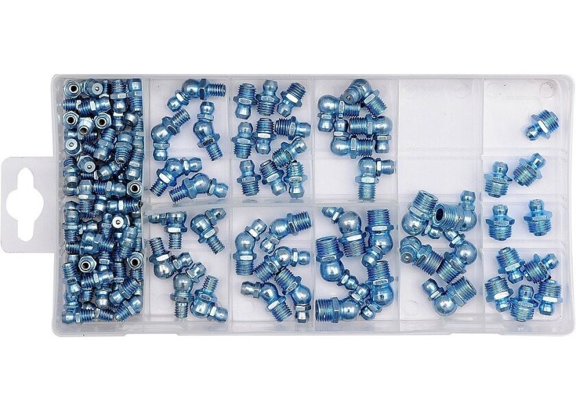 GREASE NIPPLE METRIC ASSORTMENT 110 PCS