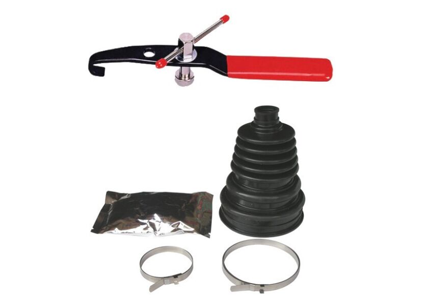 Prípravok pre montáž manžiet homokinetických kĺbov + Sada manžiet poloos - univerzálna - H1833BAL
