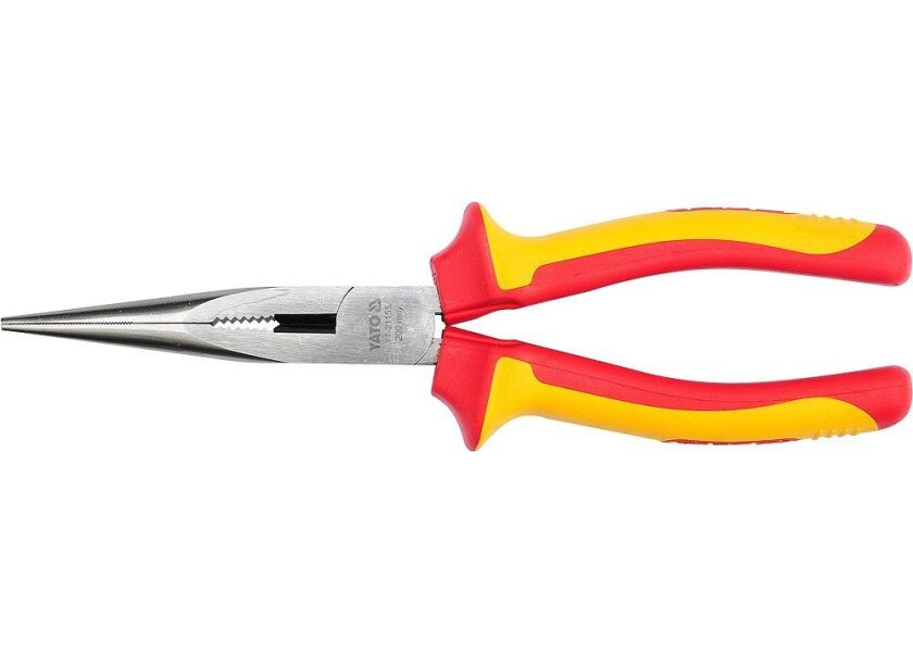 Kliešte predĺžené rovné 200mm VDE (1000V) - YT-21155