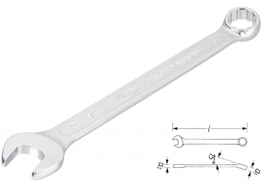 Očkoplochý klíč SW 21 mm VIGOR V4198