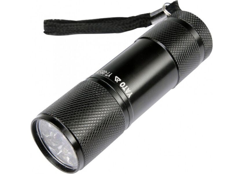 Svietidlo vreckové 9 LED (ALU) - YT-08570