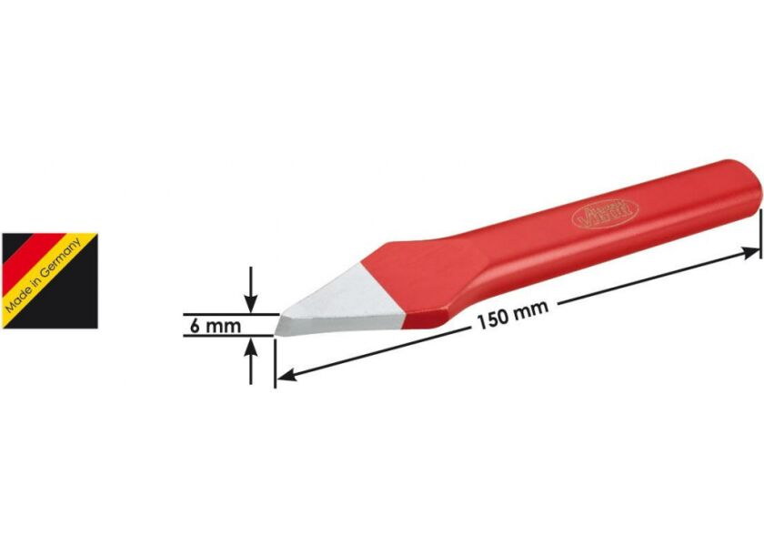 Sekáč křížový 6 x 150 mm VIGOR V1222