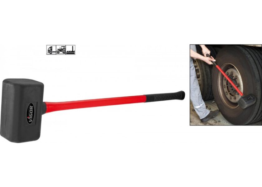 Gumová palice 5 kg VIGOR V2234