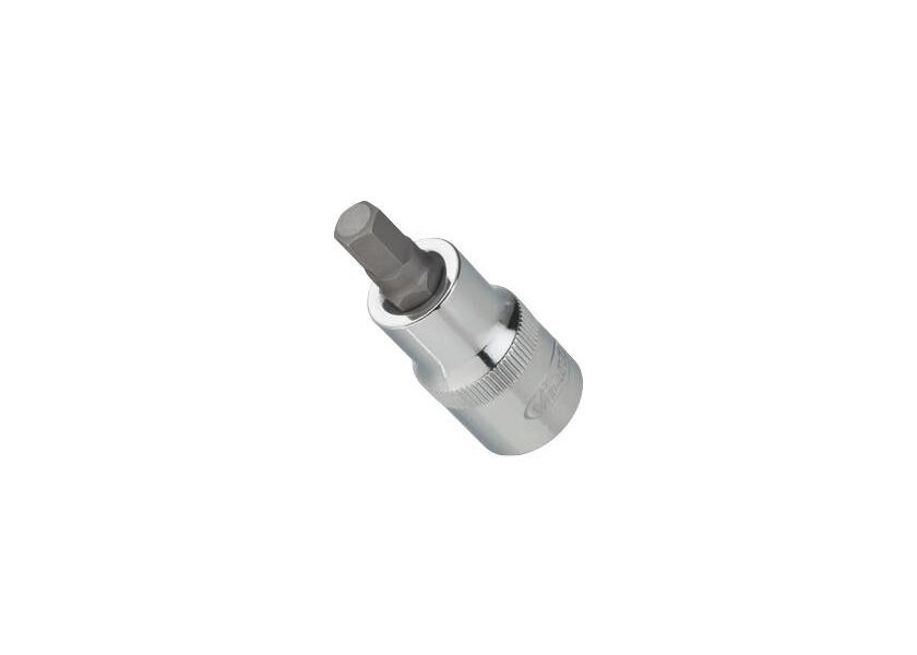 Nástrčná hlavice, pohon vnitřní čtyřhran 12,5 = 1/2”, pro šrouby s vnitřním šestihranem SW 6 mm; délka: 55 mm - V2102
