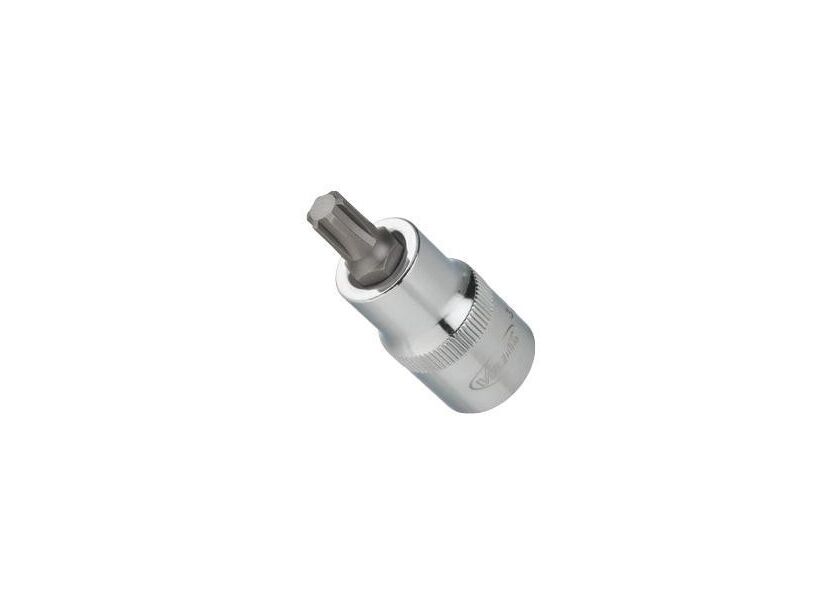 Nástrčná hlavice RIBE, pohon vnitřní čtyřhran 12,5 = 1/2”, pro šrouby s vnitřní drážkou (RIBE-CV) M8, délka: 55 mm - V2205