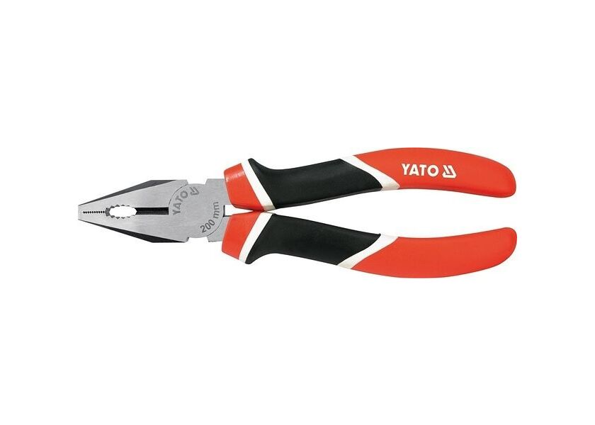 Kliešte kombinované s rovnými čeľusťami 200 mm - YT-1942