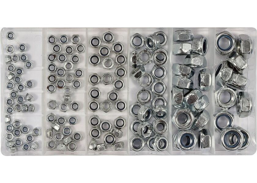 Matice pojistné sada 146 ks - YT-06774