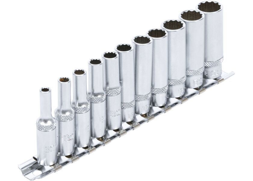 Nástrčné kľúče, 12 bodové, 1/4 