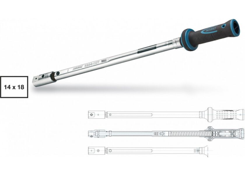 Momentový klíč 6000 CT - 6295-1CT 14 x 18 - HA026203