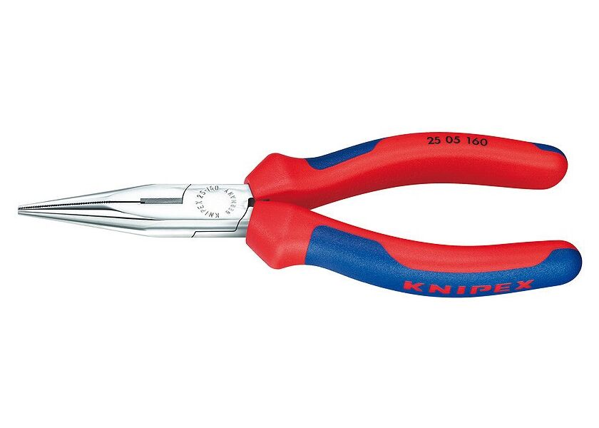 Polkruhové kliešte s britmi chrómované 140 mm - 2505140