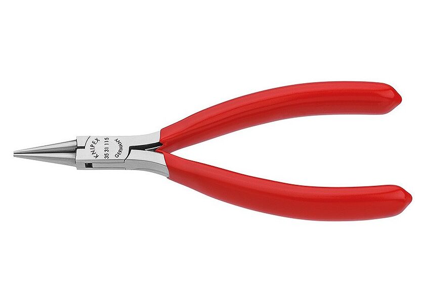 Úchopovej kliešte pre elektroniku potiahnuté plastom 115mm - 3531115