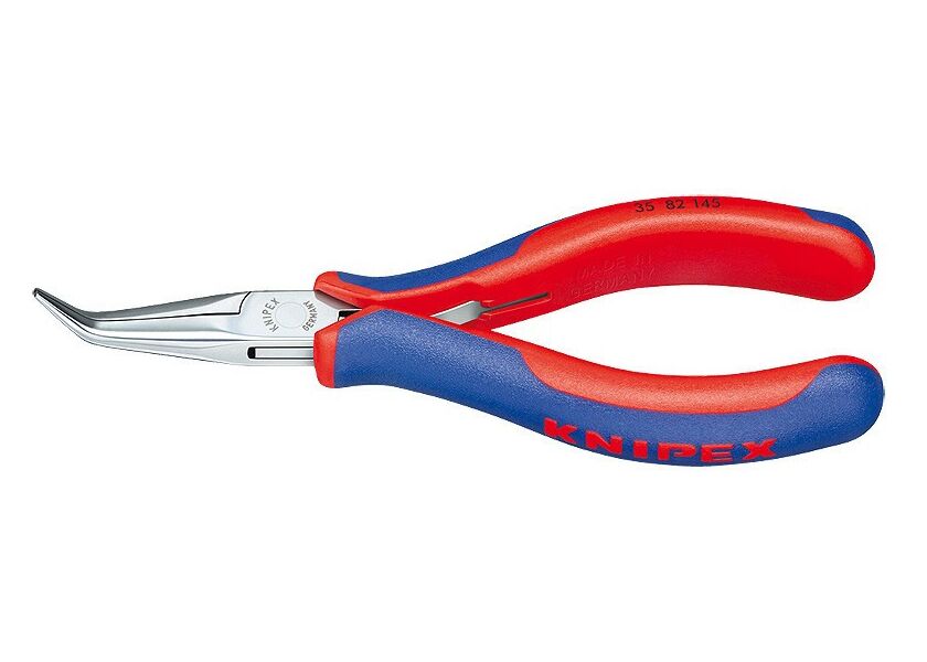 Zahnuté polkruhové kliešte na elektroniku - 3582145