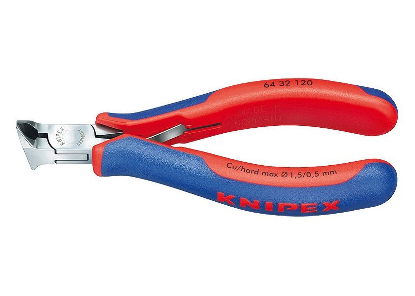 Čelné štiepacie kliešte pre elektroniku 120mm - 6432120