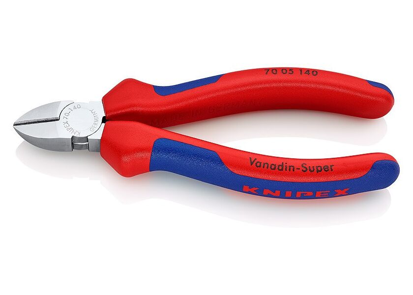 Bočné štiepacie kliešte chrómované 140 mm - 7005140