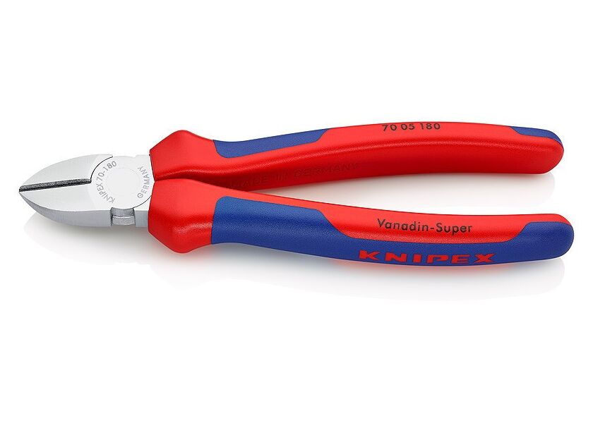 Bočné štiepacie kliešte chrómované 180 mm - 7005180