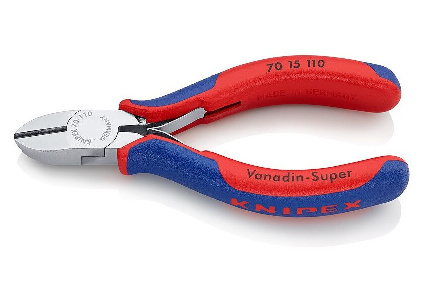 Bočné štiepacie kliešte chrómované 110 mm - 7015110