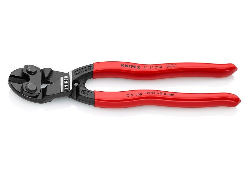 Pákové štiepacie kliešte KNIPEX Cobolt 200 mm - 7121200