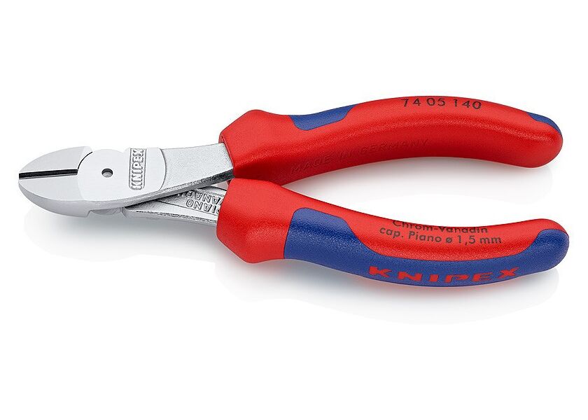 Silové bočné štiepacie kliešte chrómované 140 mm - 7405140