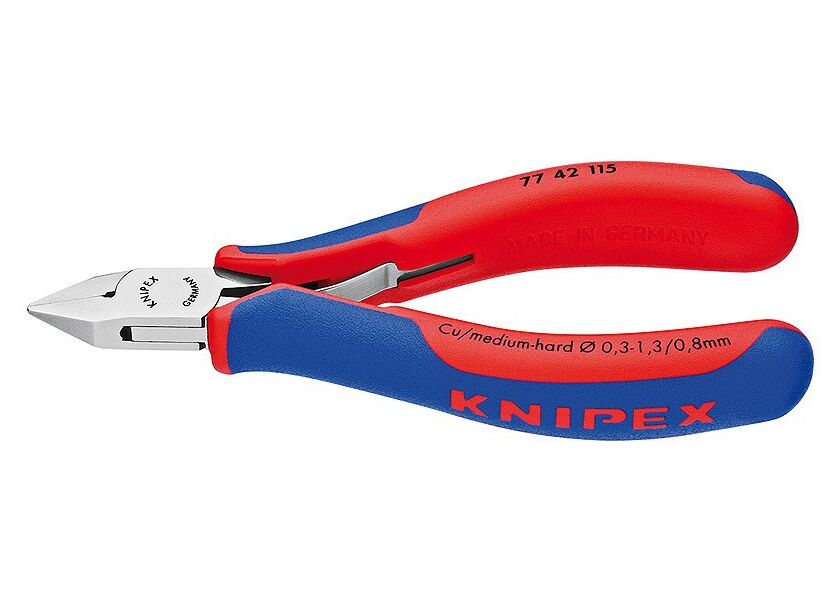 Bočné štiepacie kliešte pre elektroniku 115 mm - 7742115