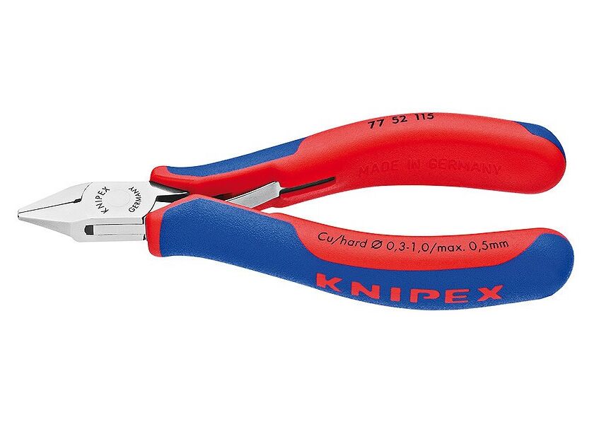 Bočné štiepacie kliešte pre elektroniku 115 mm - 7752115