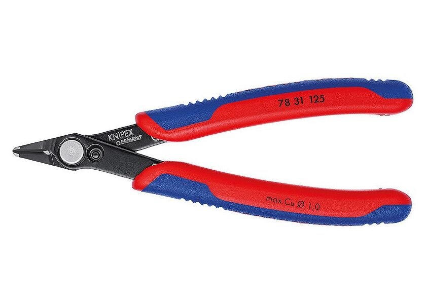 Bočné štiepacie kliešte Electronic Super Knips ® brunýrované 125 mm - 7831125