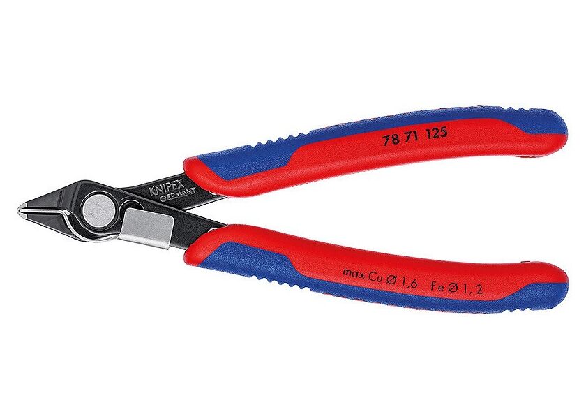 Bočné štiepacie kliešte Electronic Super Knips ® brunýrované 125 mm - 7871125