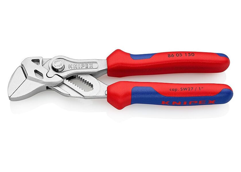 Mini kliešťový kľúč chrómovaný 150 mm - 8605150