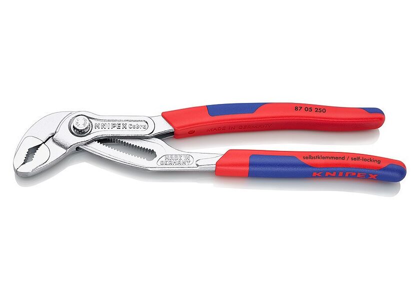 SIKA kliešte KNIPEX Cobra ® chrómované 250 mm - 8705250
