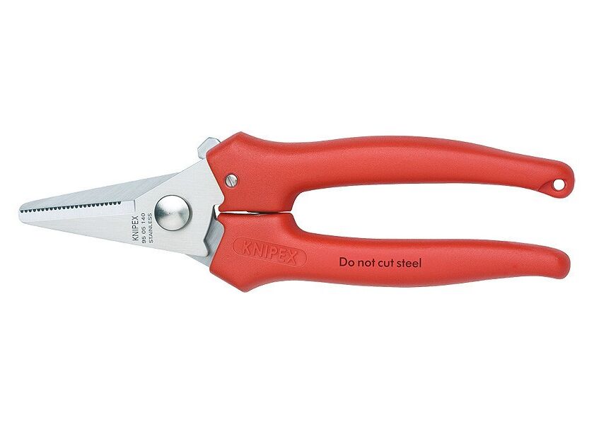 Kombinované nožnice s plastovým nástrekom 140 mm - 9505140