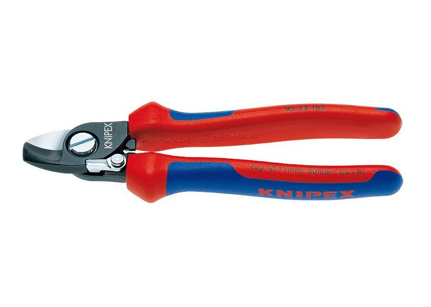 Káblové nožnice s otváracou pružinou 165 mm - 9522165