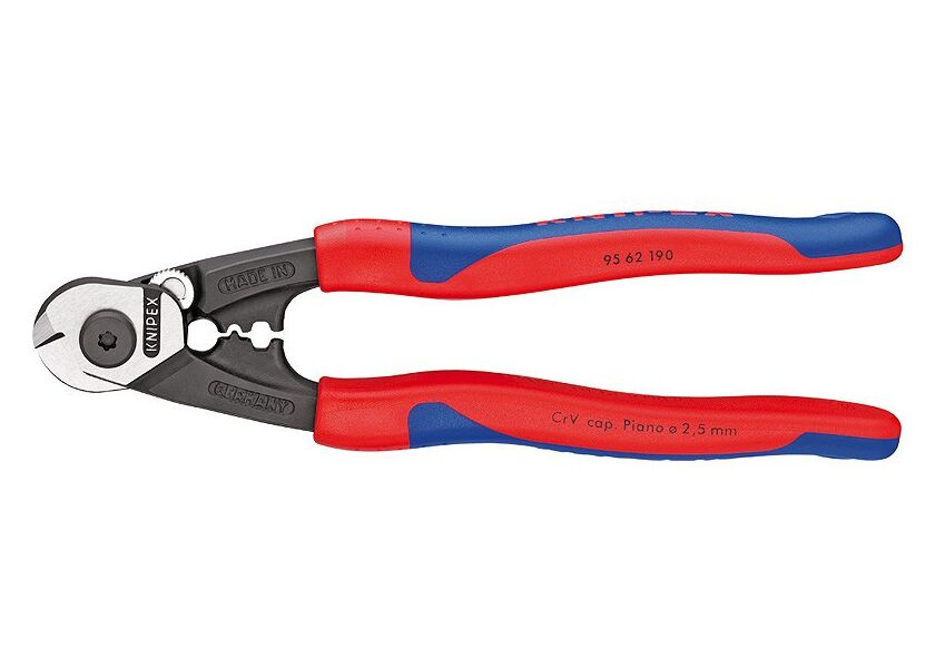 Nožnice na drôty, drôtené laná kované 190 mm - 9562190